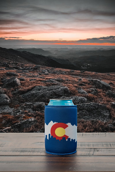 Colorado Skyline Can Koozie
