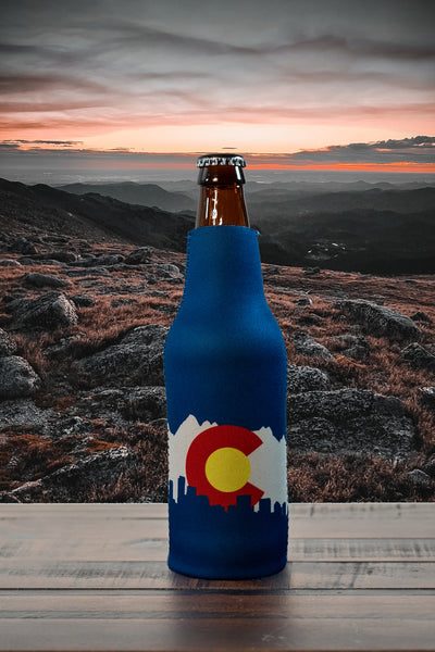 Colorado Skyline Bottle Koozie