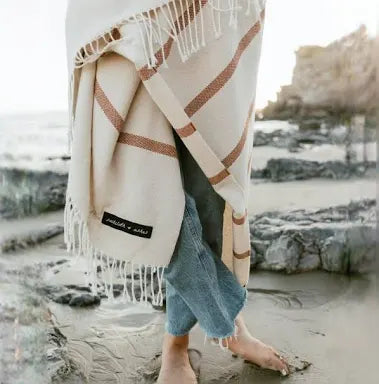 SackCloth+Ashes Essentials Blanket Vista Cream