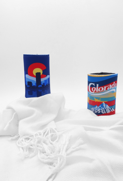 Colorado Skyline Can Koozie