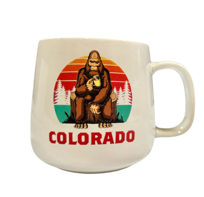 Colorado Sasquatch Coffee Mug 12oz White