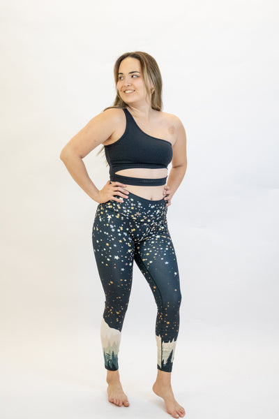 New Years Mountain Yoga Pants