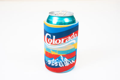 Groovy Colorado Can Koozie
