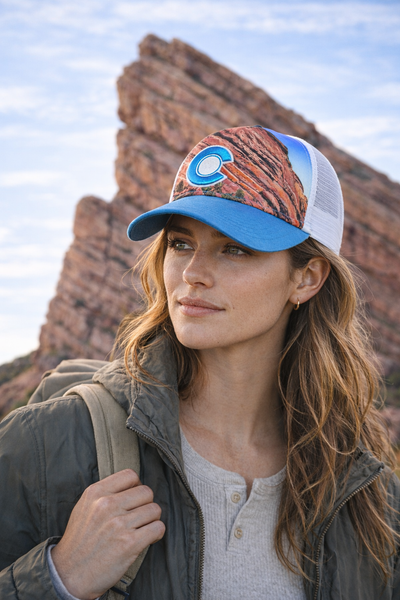 Red Rocks Trucker Hat V2