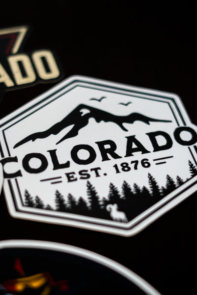 Colorado EST. 1876 Sticker