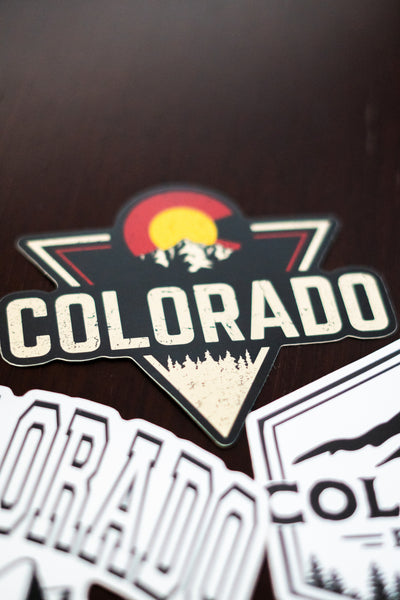 Colorado Triangle Sticker