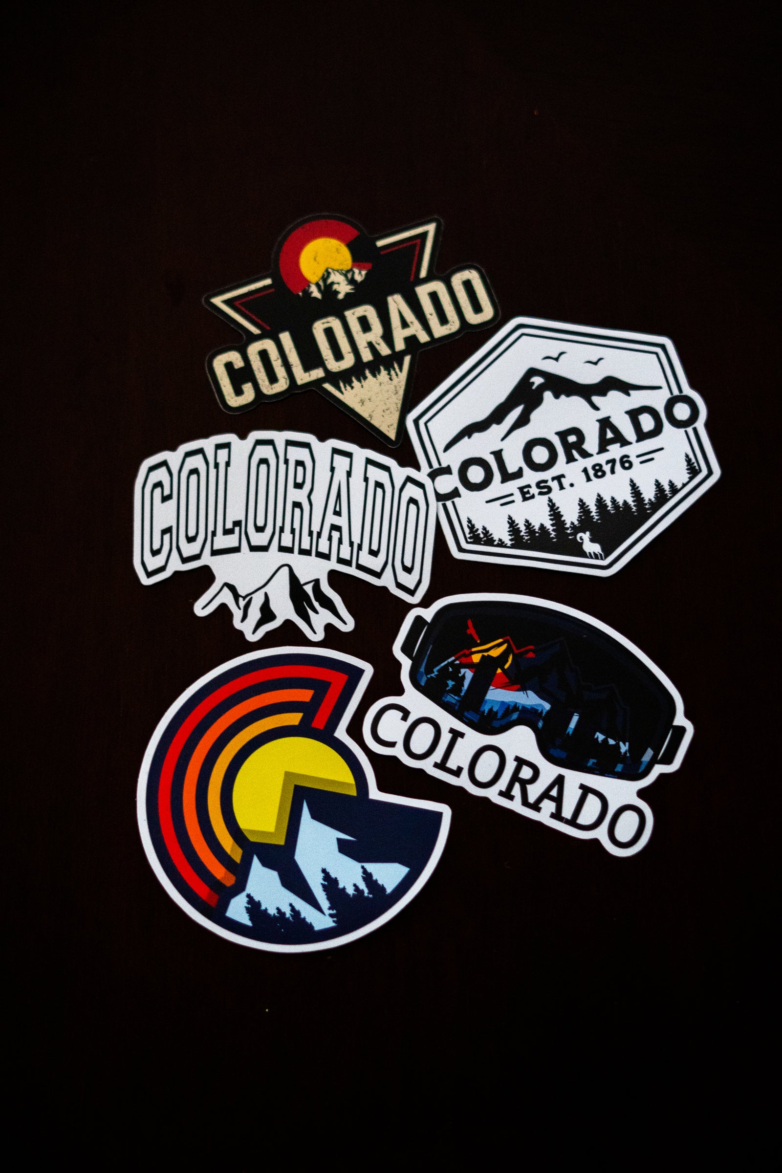 Colorado Threads Colorado Ski Mask Weatherproof Sticker Colorado colorado-threads-colorado-ski-mask-weatherproof-sticker-colorado