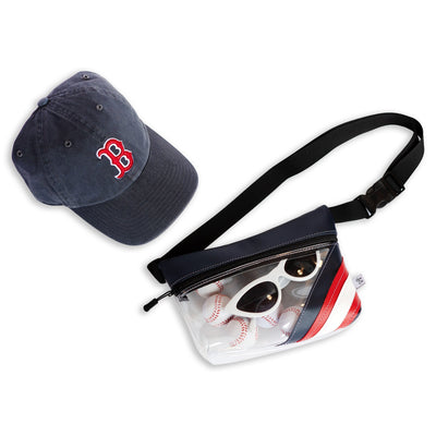 Colorado Rockies Baseball Ballpark Clear Stripe Game Day Fanny Pack