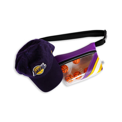 Denver Nuggets Basketball Arena Clear Stripe Game Day Fanny Pack