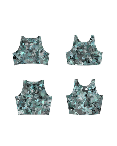 Blue Bliss Crop Top *FINAL SALE*