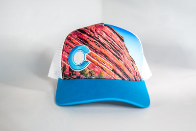 Red Rocks Trucker Hat V2