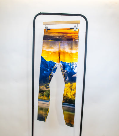 Capitol Peak Sunset Yoga Pants