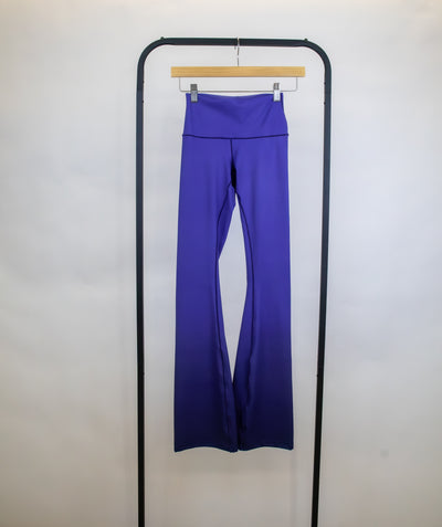 Purple Amethyst Jewel Flare Pants