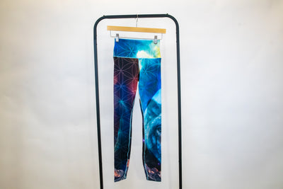 Cosmic Wolf Yoga Pants Grassroots x Colorado Threads