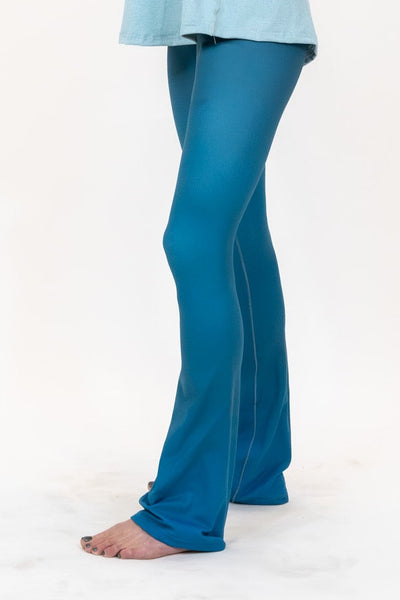 Blue Topaz Jewel Flare Pants