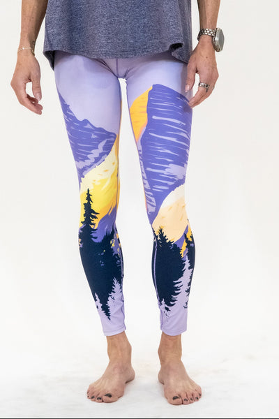 Painted Peaks Yoga Pants