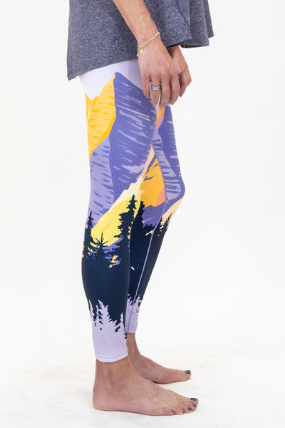 Painted Peaks Yoga Pants