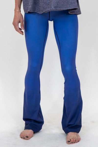 Purple Amethyst Jewel Flare Pants