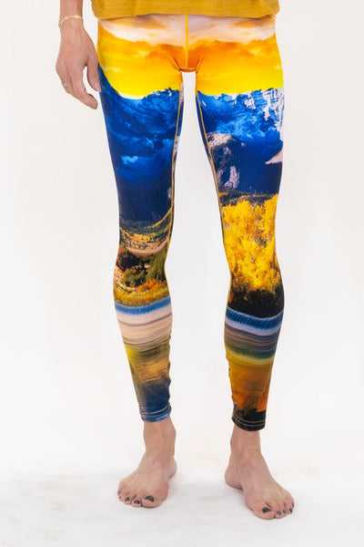 Capitol Peak Sunset Yoga Pants
