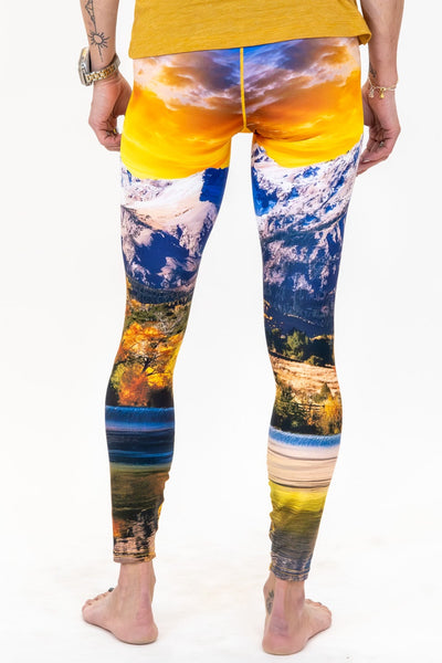 Capitol Peak Sunset Yoga Pants