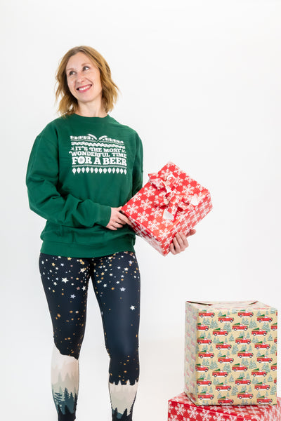 1876 | The Most Wonderful Sweatshirt - Green *FINAL SALE*