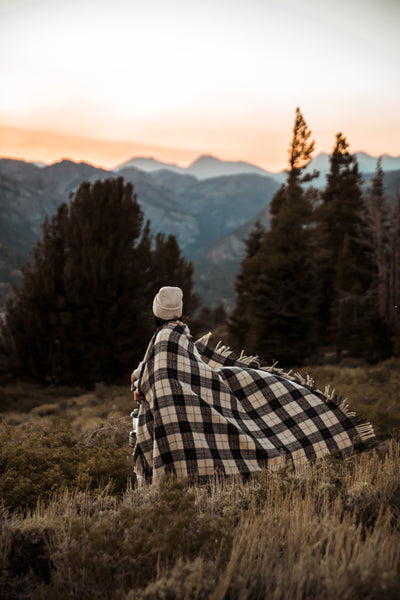 SackCloth+Ashes Vintage Winchester Plaid Blanket