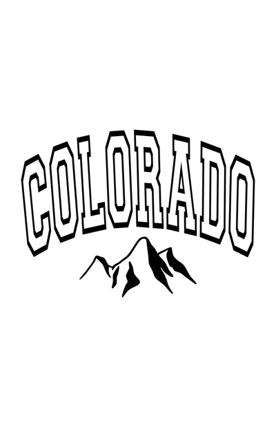 Colorado Curve Mountain Hoodie