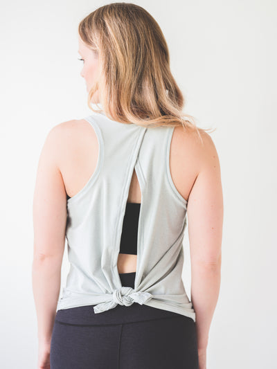 Mint Tie Back Tank