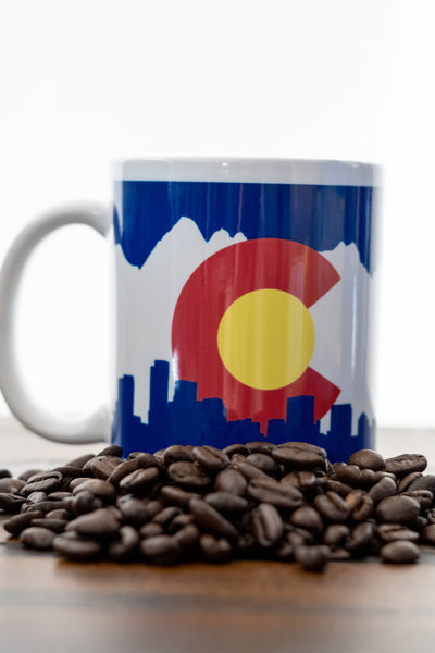 Colorado Skyline Coffee Mug 11oz