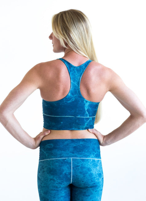 Sustainable Yoga Bra Top Made From Recycled Water Bottles