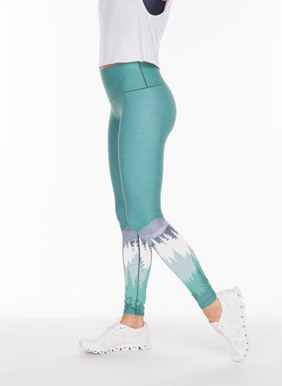 Peak Green Summit Yoga Pants