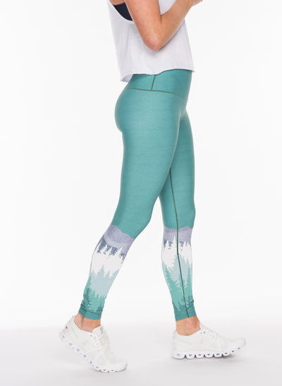 Peak Green Summit Yoga Pants