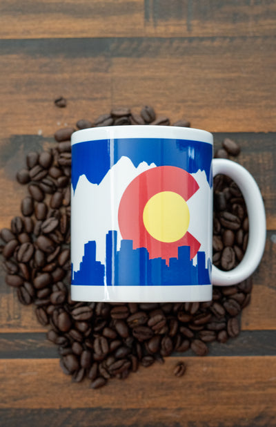 Colorado Skyline Coffee Mug 11oz