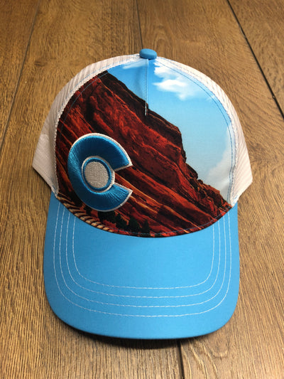 Red Rocks Trucker Hat